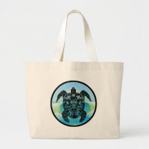 Tortue de mer celtique sacs en toile