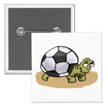 Tortue du football badges
