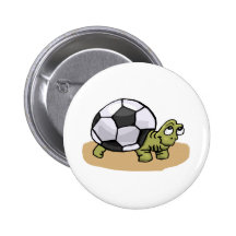 Tortue du football pin's avec agrafe