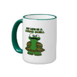Tortue Shell vivant de moustache Tasse À Café