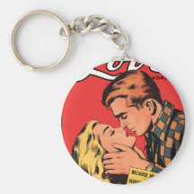 Totalement dans l'amour porte-clef