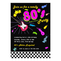 Totalement invitations de fête d'anniversaire des 