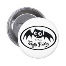 Totalement timbré badges avec agrafe