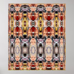 Totems étrangers de déesse affiche