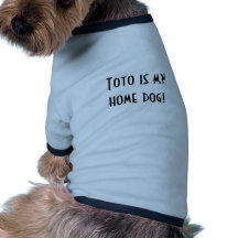 Toto est mon chien à la maison ! manteau pour chien