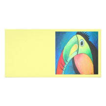 Toucan audacieux photocartes