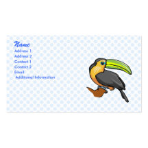 Toucan de Tommy Cartes De Visite Professionnelles