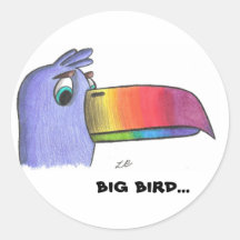 toucan Sam, grand oiseau… Autocollants