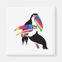 Toucans de Tou Magnets Pour Réfrigérateur