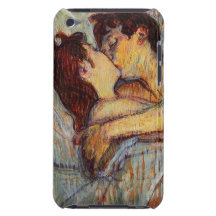 Toulouse-Lautrec dans le lit le cas de contact d'i Coque iPod Case-Mate