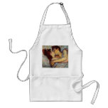 Toulouse-Lautrec dans le lit le tablier de baiser