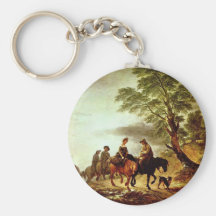 Tour au marché par Thomas Gainsborough ( Porte-clé