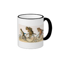 Tour de bicyclette tasses