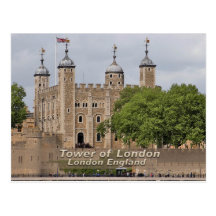 Tour de Londres - Londres Angleterre Carte Postale