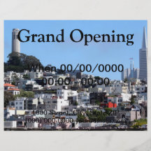 Tour de San Francisco Coit Prospectus Personnalisés