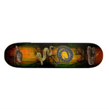 Tour de serpent à sonnettes skateboards