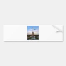 Tour Eiffel de la France Paris (par St.K) Autocollant Pour Voiture