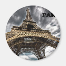 Tour Eiffel de la France Paris (par St.K) Aimants Pour Réfrigérateur