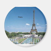 Tour Eiffel de la France Paris (par St.K) Aimants Pour Réfrigérateur
