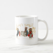 Tour Eiffel de Paris de voyage de Yorkie Mug À Café