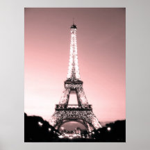 Tour Eiffel de Paris Poster