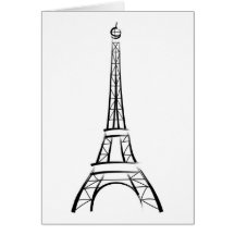Tour Eiffel de traçage Carte