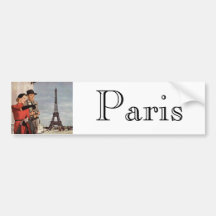 Tour Eiffel guidé de déplacement de Paris de touri Adhésif Pour Voiture