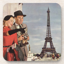 Tour Eiffel guidé de déplacement de Paris de touri Sous-bock