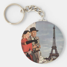 Tour Eiffel guidé de déplacement de Paris de touri Porte-clé