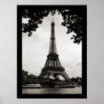 Tour Eiffel, Paris - affiche