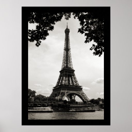 Tour Eiffel, Paris - affiche