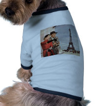Tour Eiffel Tee-shirt Pour Toutou