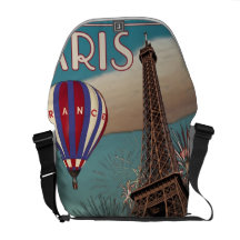 Tour Eiffel vintage - 18x24 Besace