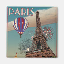 Tour Eiffel vintage - 18x24 Magnets