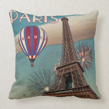 Tour Eiffel vintage - 18x24 Oreillers