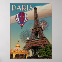 Tour Eiffel vintage - 18x24 Posters