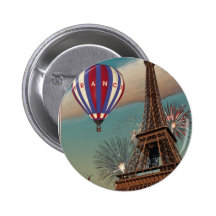 Tour Eiffel vintage Badges