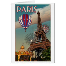 Tour Eiffel vintage Cartes