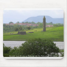 Tour monastique d'île de Devenish, Cie. Fermanagh Tapis De Souris
