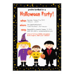 Tour-ou-Treaters invitation de partie de Halloween
