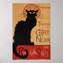 Tournée du Chat Noir, Théophile Steinlen Affiche