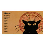 Tournée du Chat Noir, Théophile Steinlen Modèles De Cartes De Visite