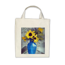 tournesol fourre-tout sacs en toile