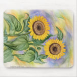 TOURNESOL MOUSEPAD TAPIS DE SOURIS