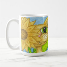 Tournesol, tasse de café de Fantsy Fariy Kitty d'A
