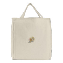 Tournesols sacs brodés