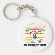 Tous épissé intérieur (épissure d'ARN) Porte-clefs