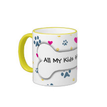Tous mes Enfant-Enfants ont des pattes Tasses À Café