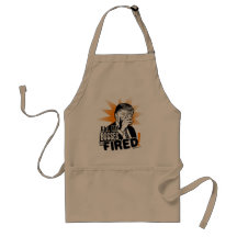 Tous mes patrons soient mis le feu ! Tablier