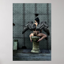 Tous vous obtenez l'affiche gothique d'art